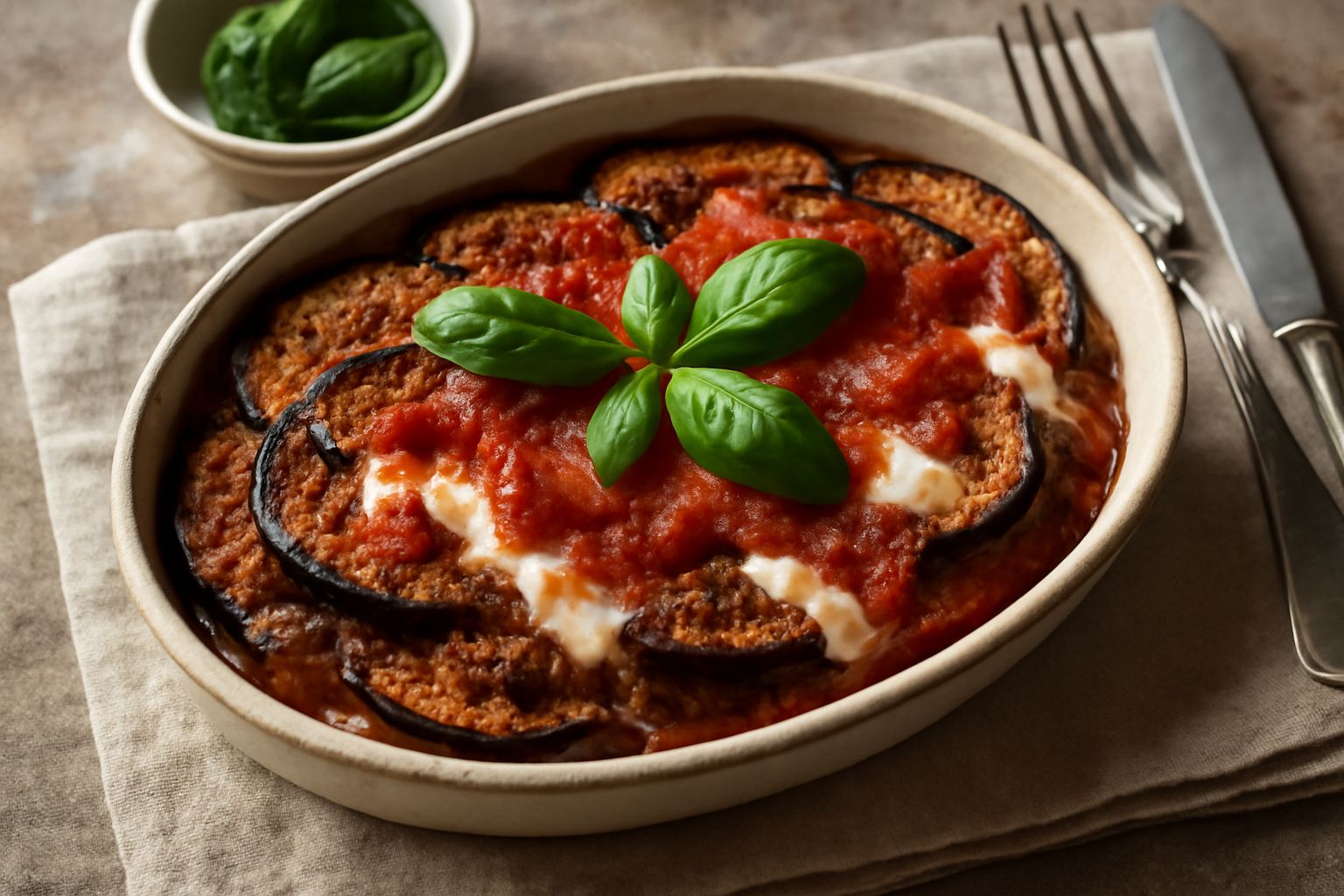 Melanzane alla parmigiana modicana