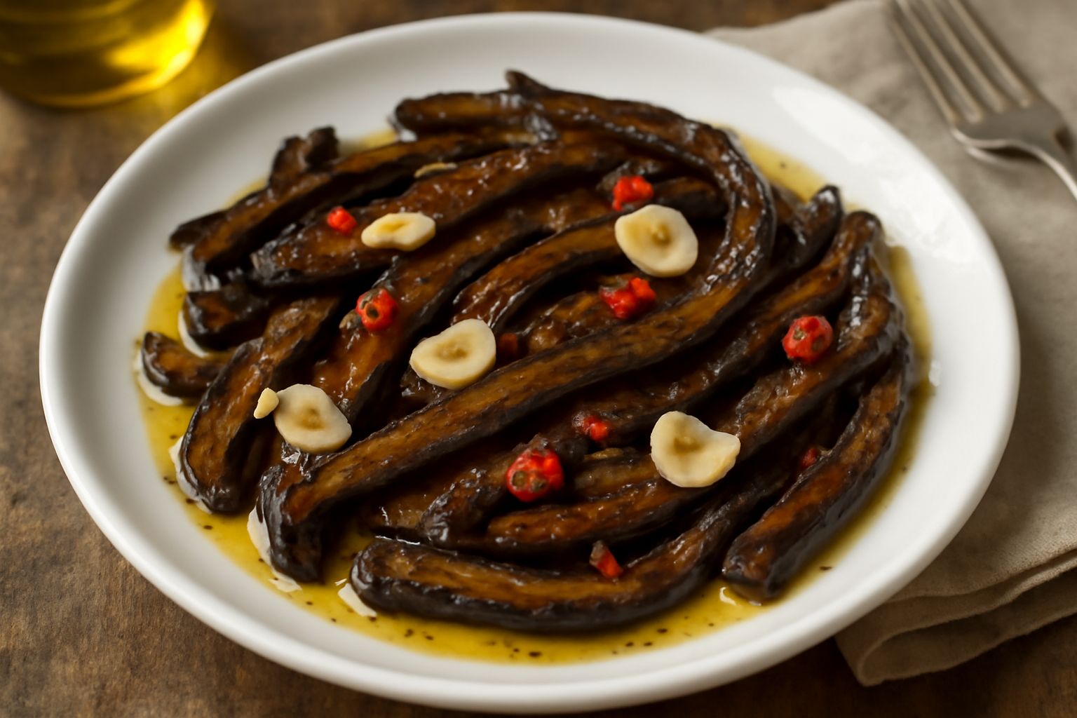 Melanzane piccanti sott'olio