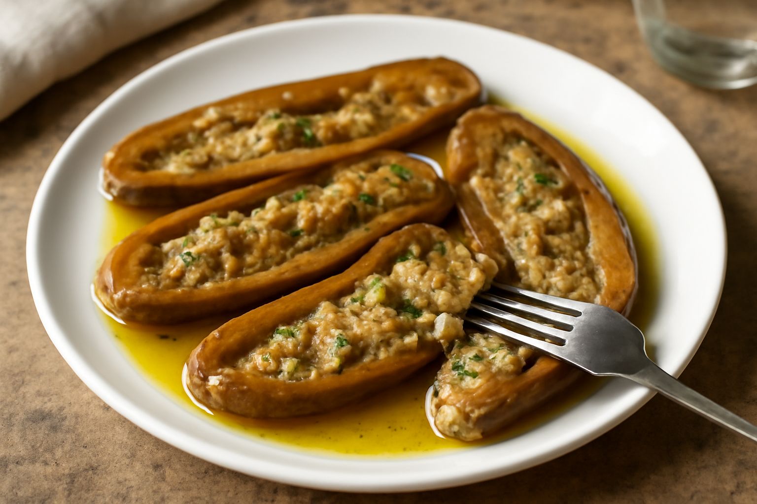 Melanzane ripiene sott'olio