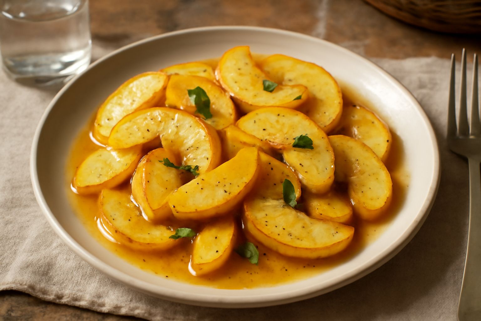 Mele renette in agrodolce