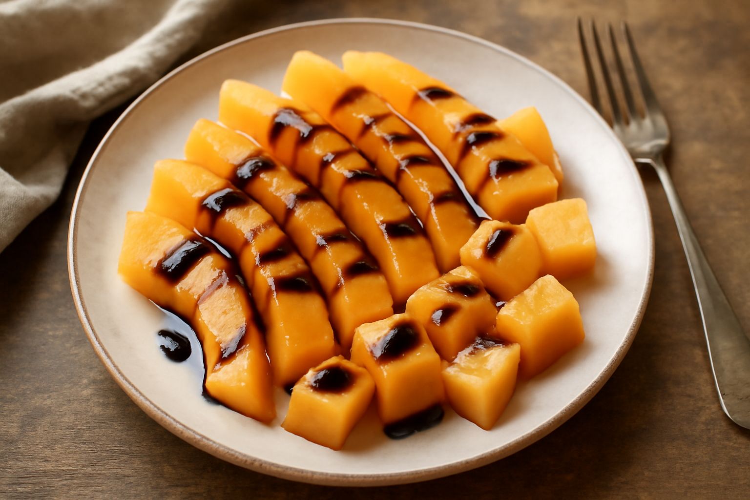 Melone all'aceto balsamico