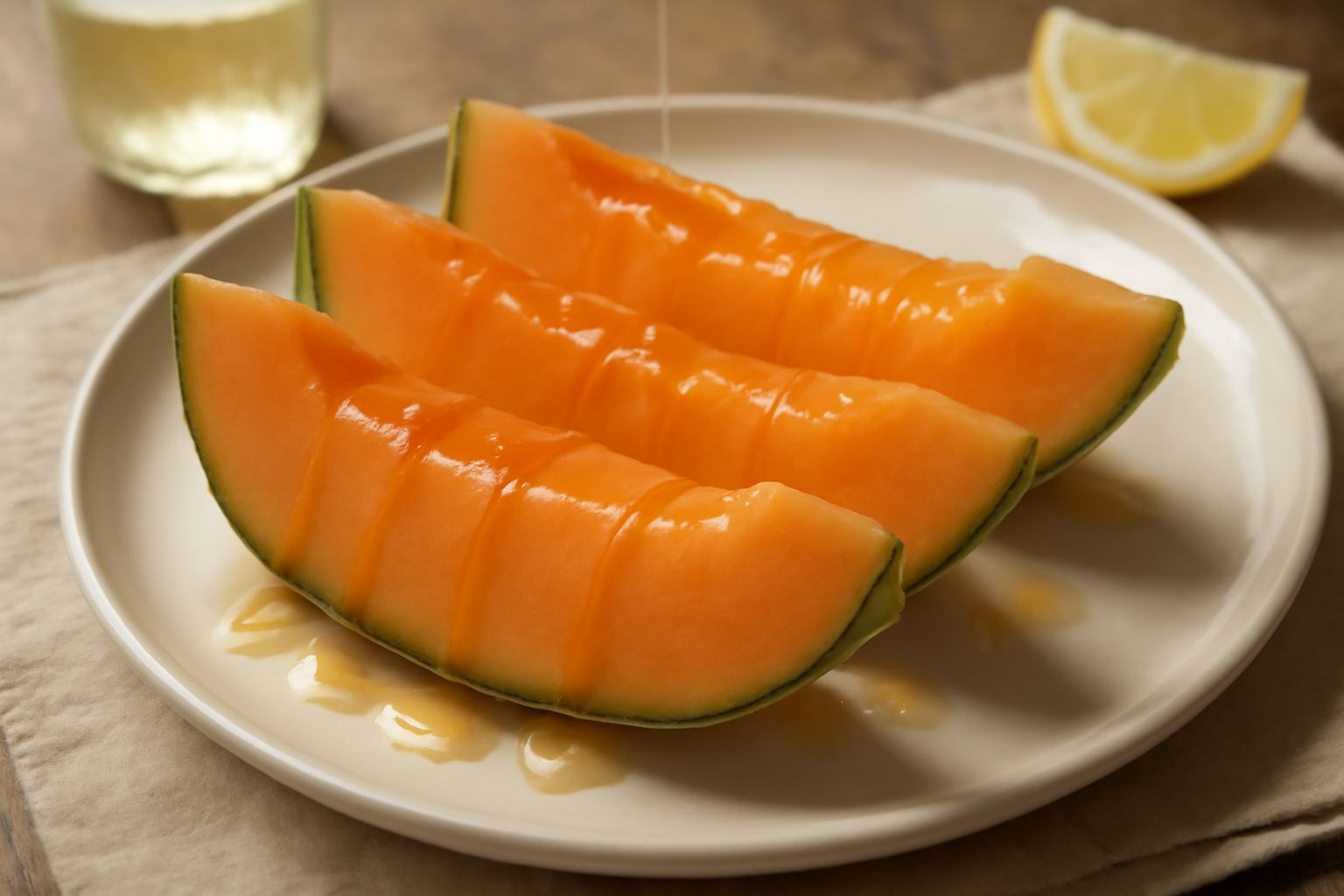 Melone con miele