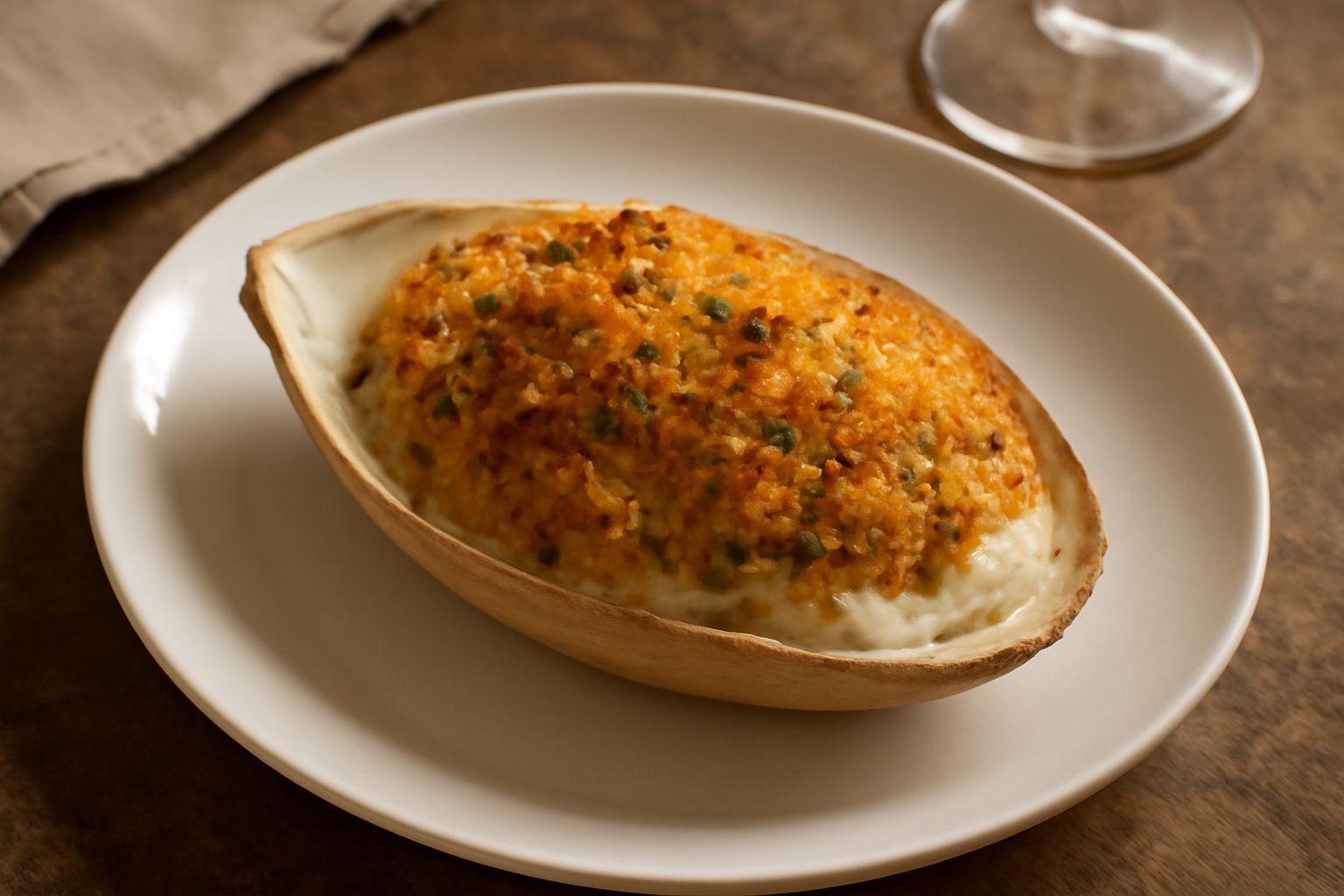 Melone di mare ripieno