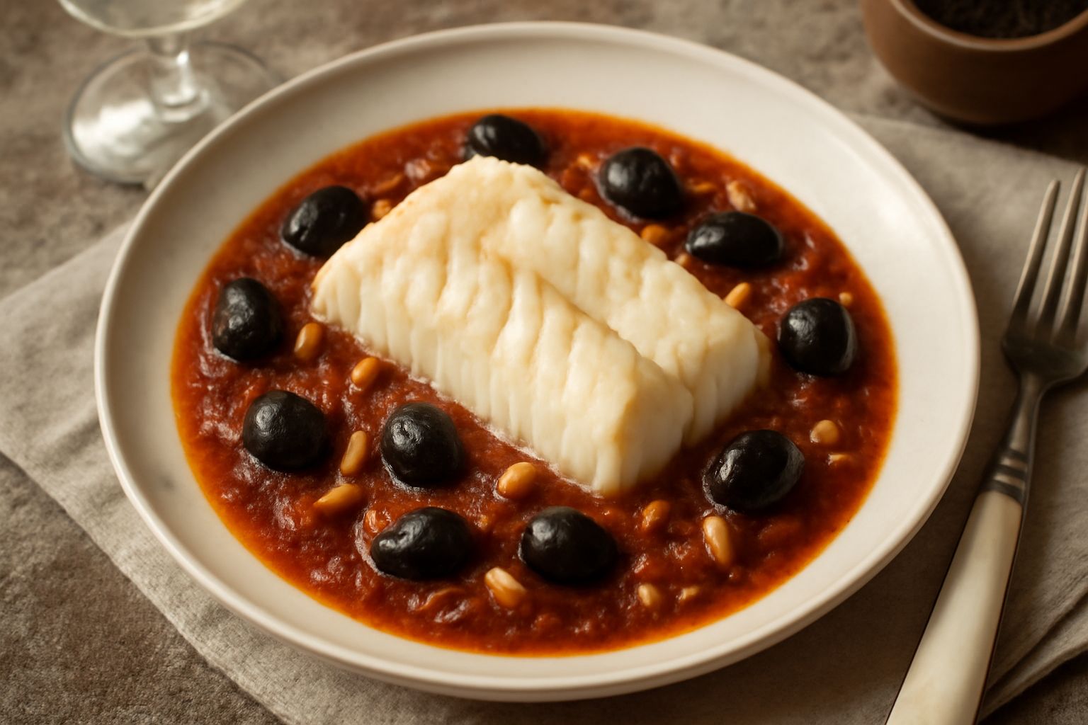 Merluzzo alla genovese
