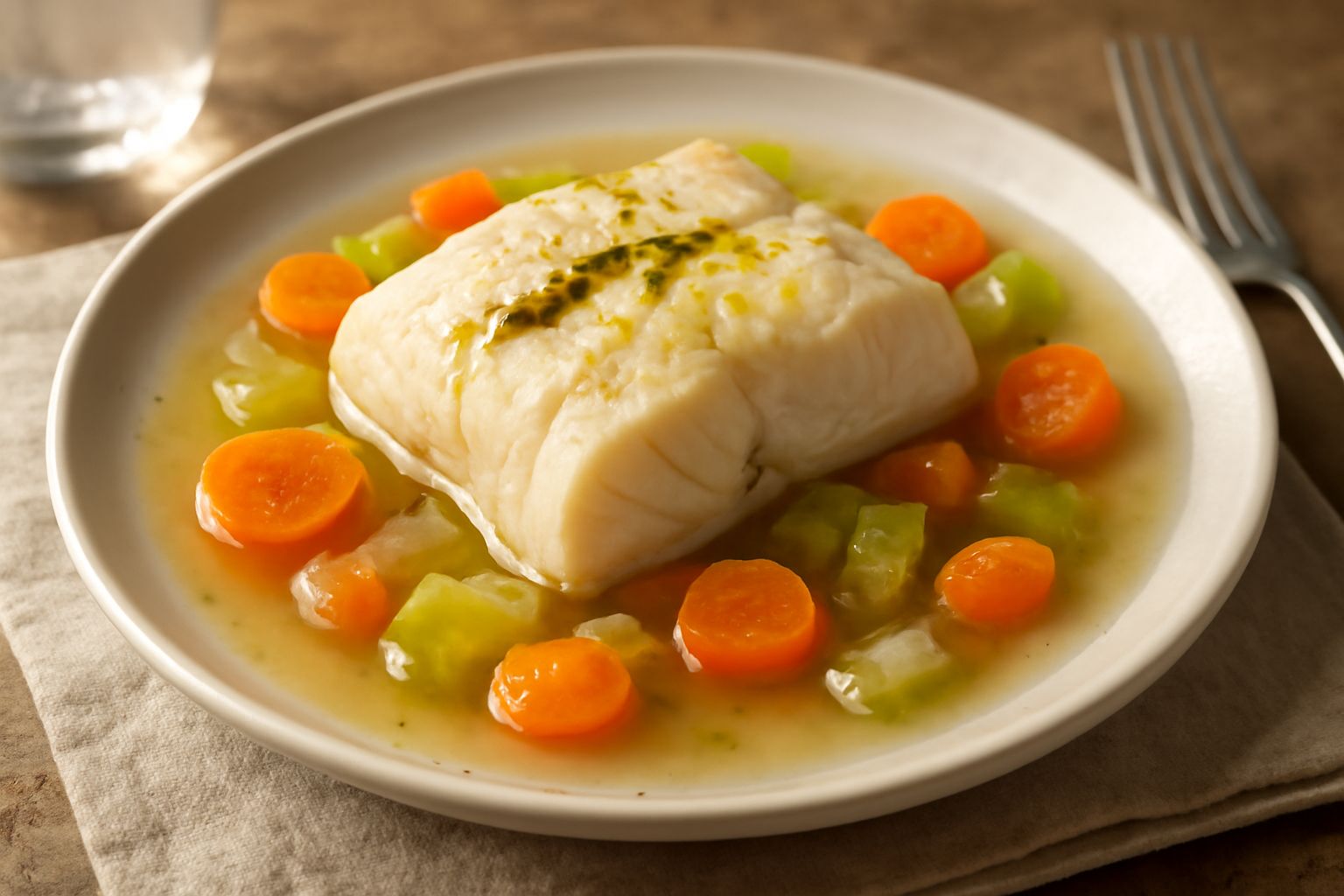 Merluzzo bollito