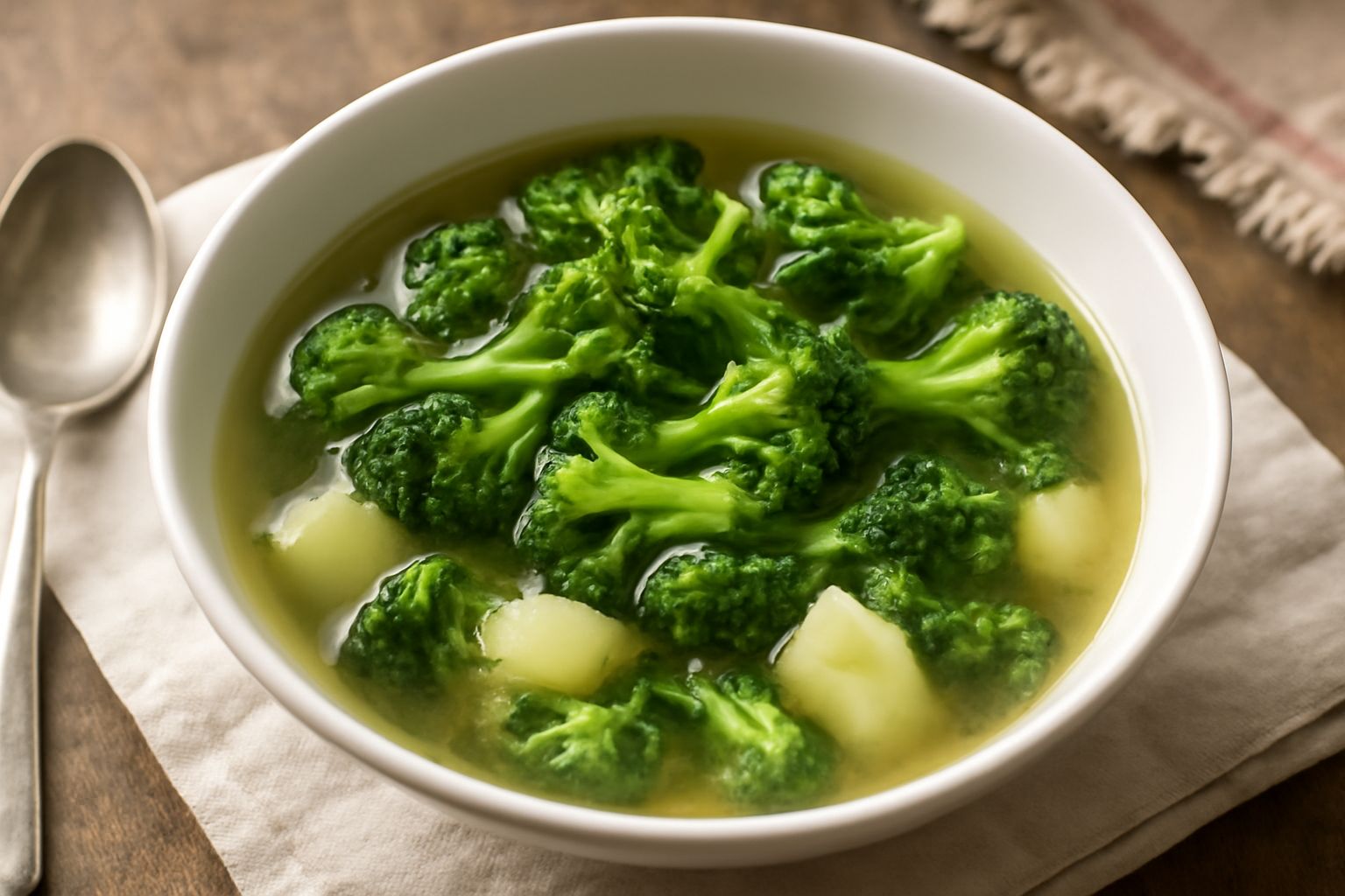 Minestra di broccoletti