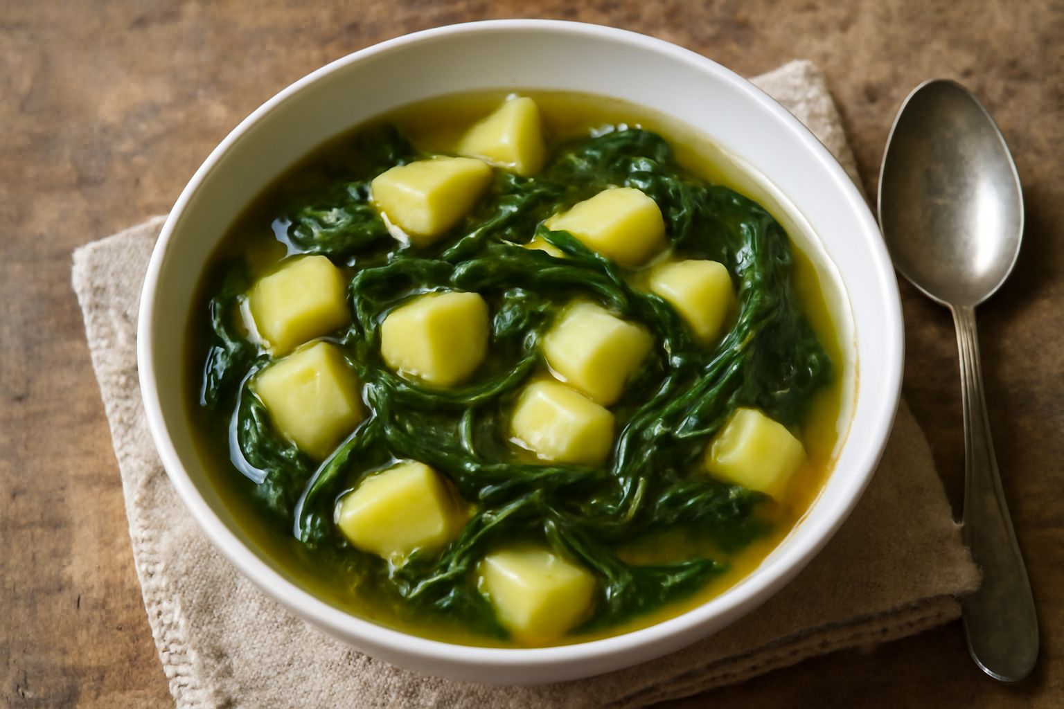 Minestra di cicoria e patate