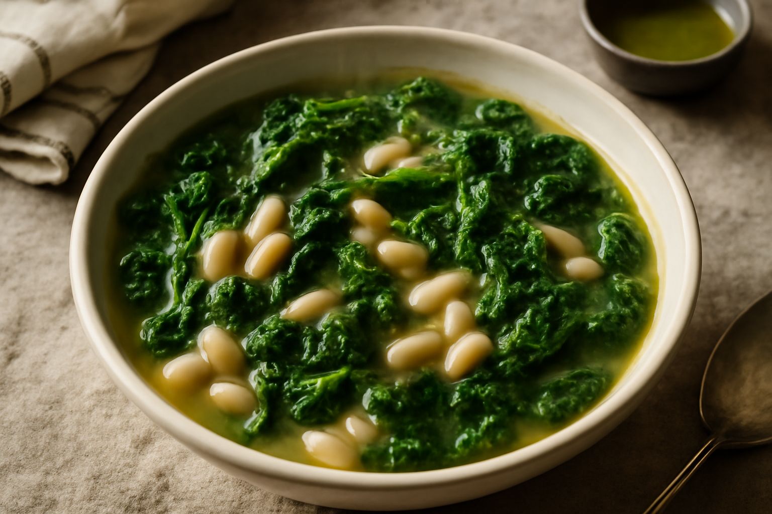 Minestra di fagioli e cavoli