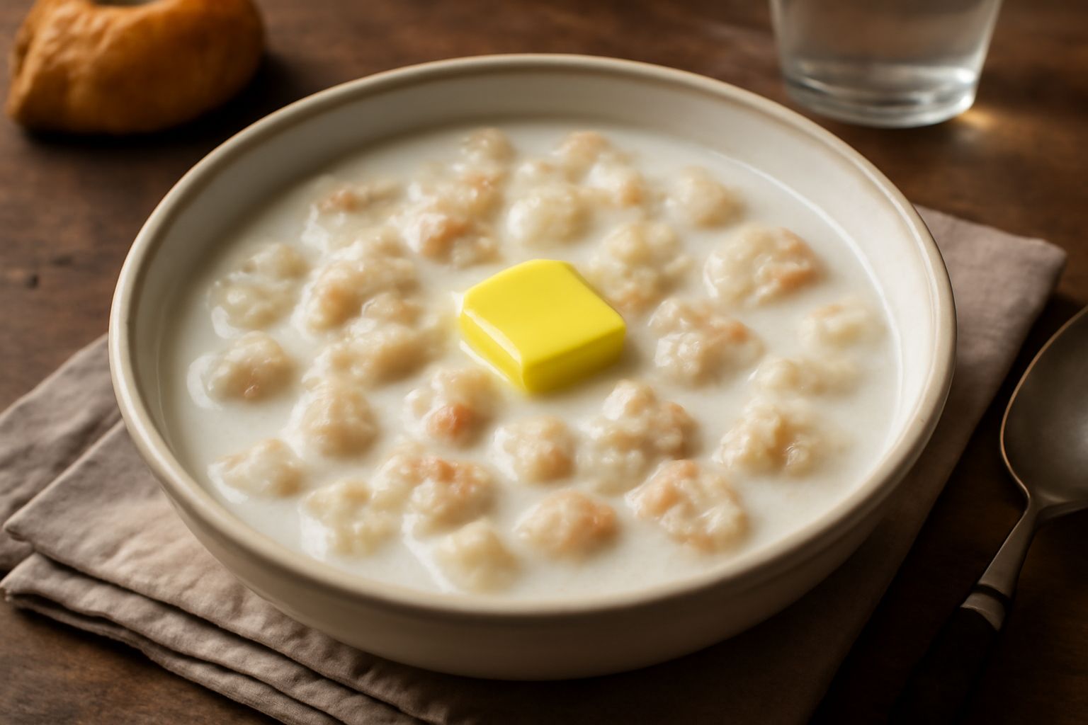 Minestra di latte e pane