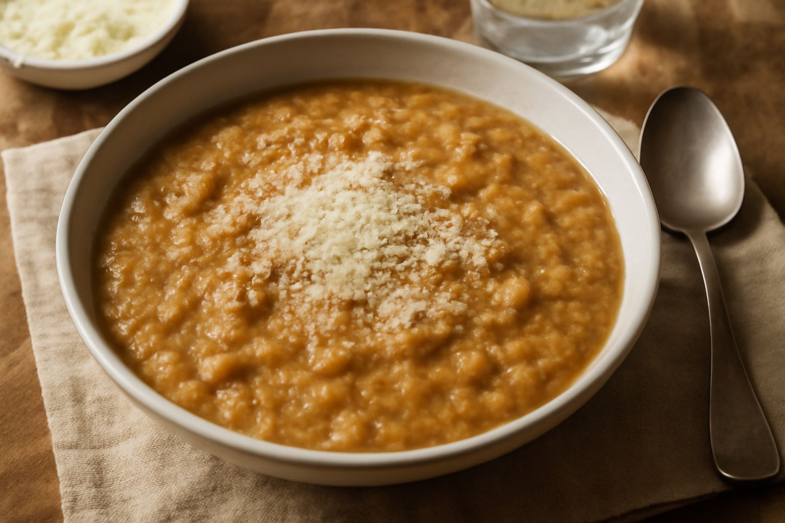 Minestra di pane tostato