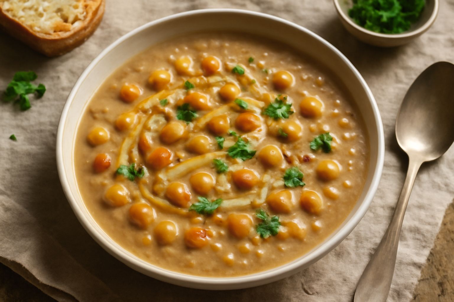 Minestra di pasta e ceci