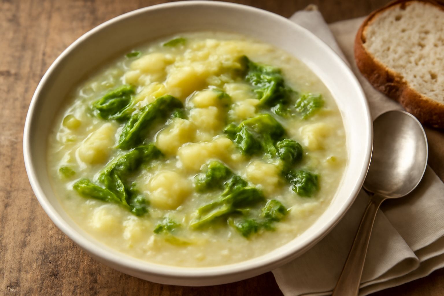 Minestra di patate e cavolo