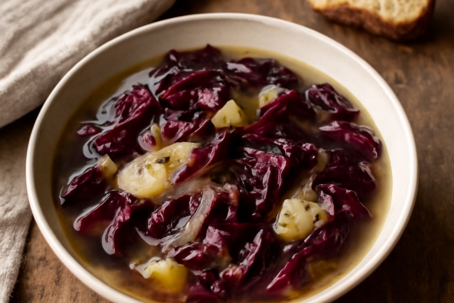 Minestra di radicchio