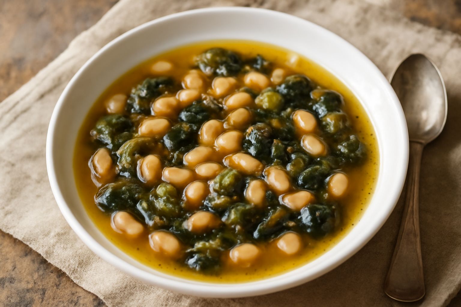 Minestra di rapa e fagioli