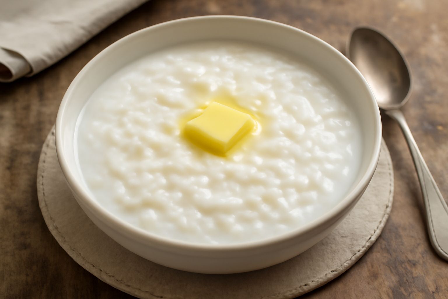 Minestra di riso e latte