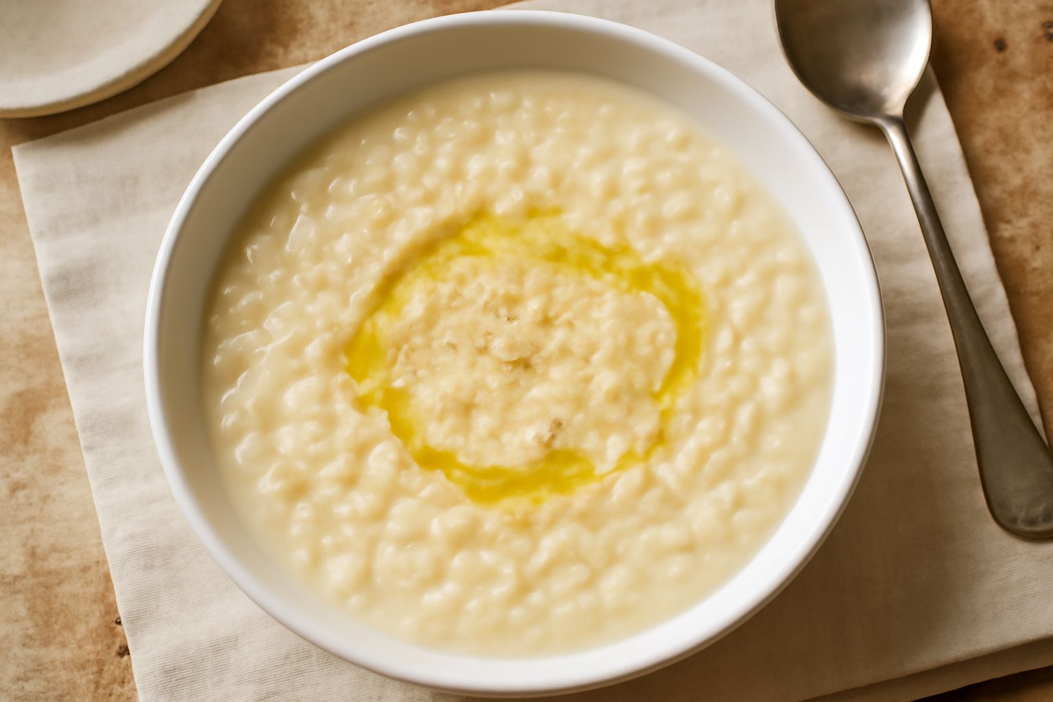 Minestra di semola d'orzo