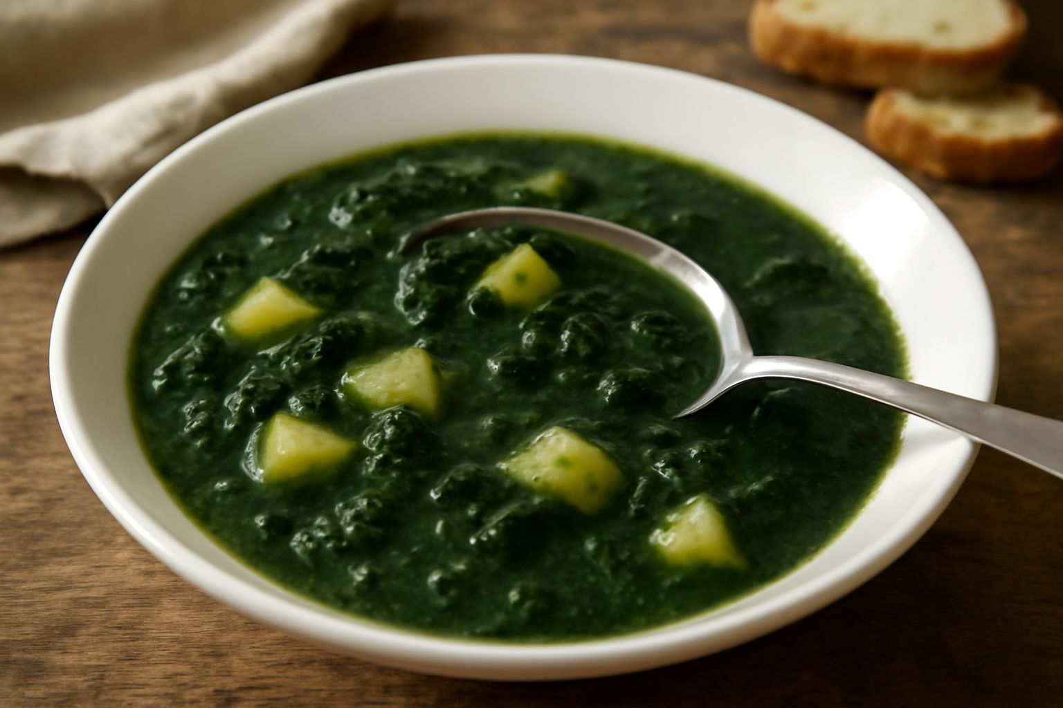 Minestra di spinaci