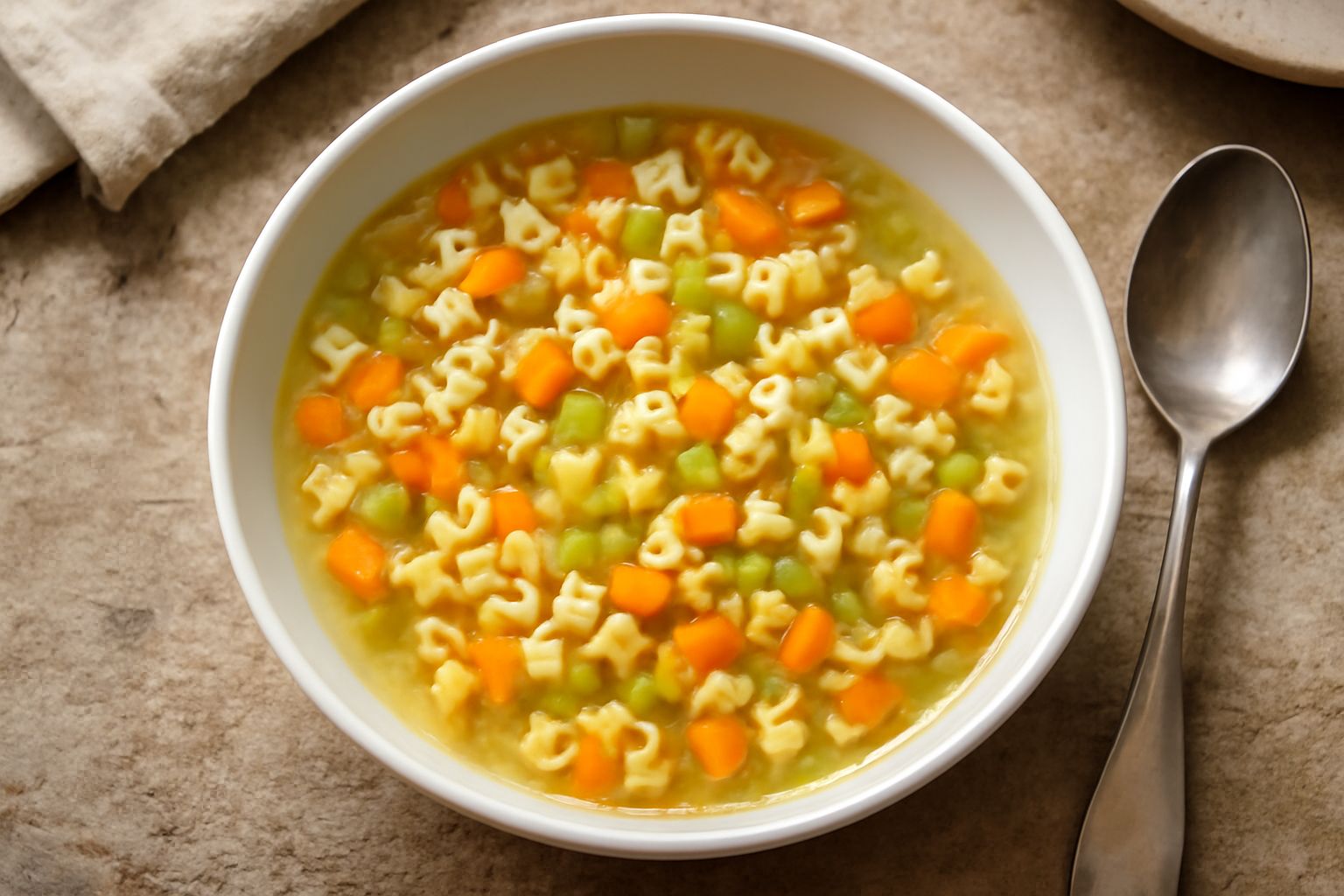 Minestra di verdura e pasta
