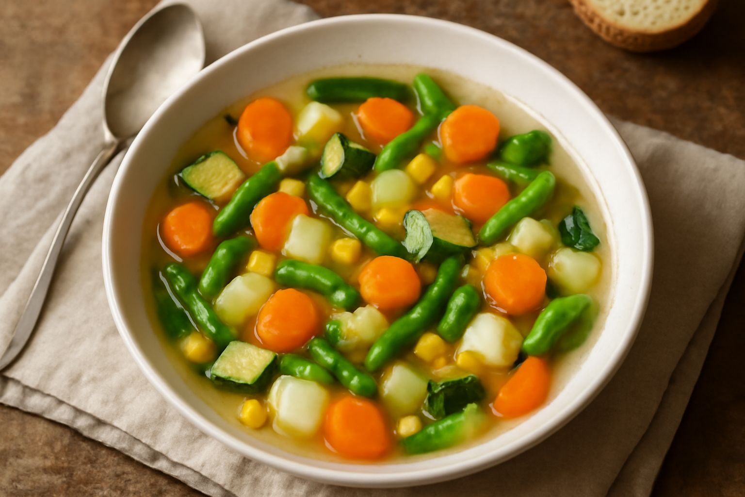 Minestra di verdure miste
