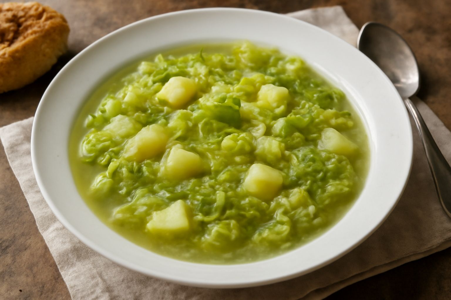Minestra di verza e patate