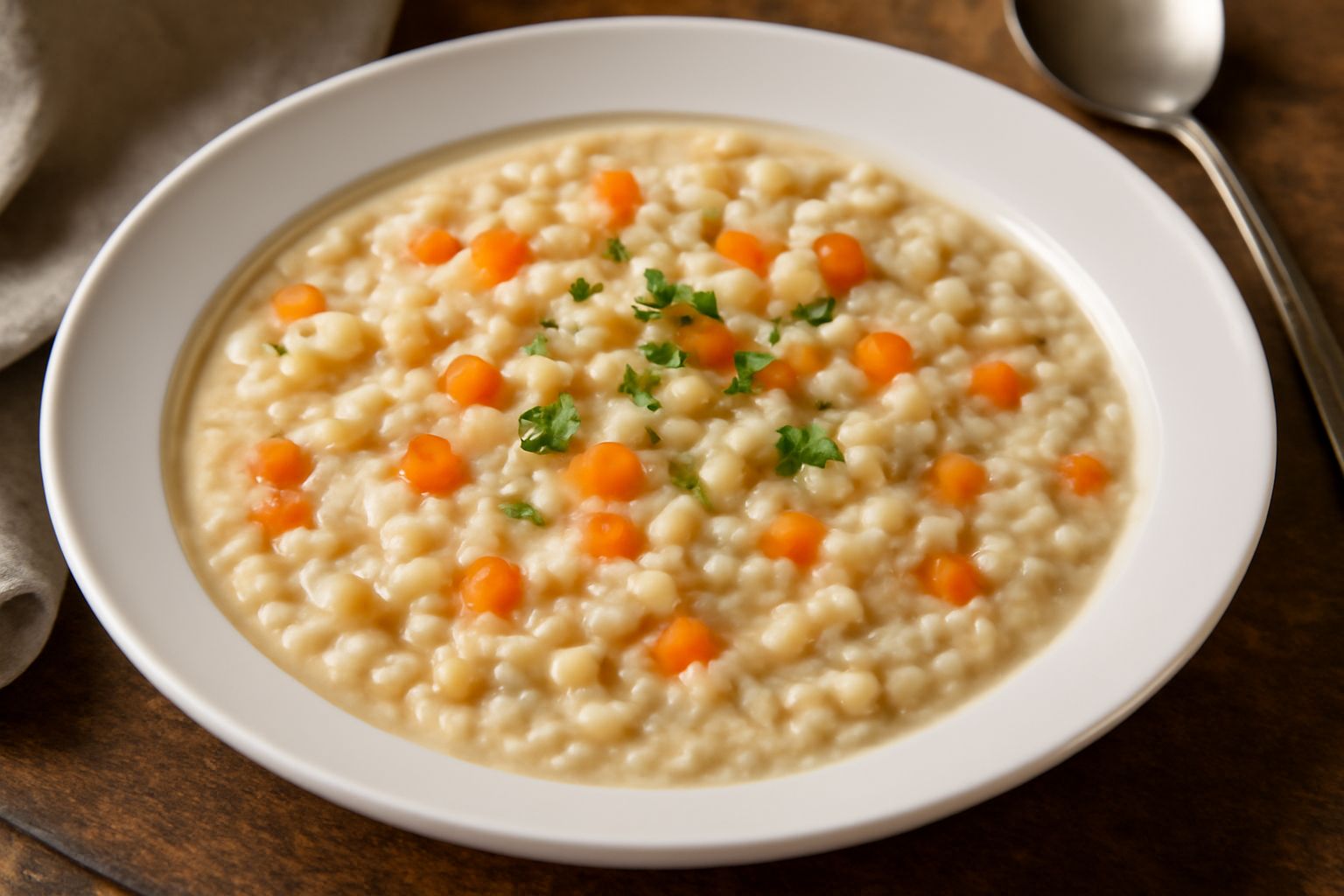 Minestra d'orzotto tirolese