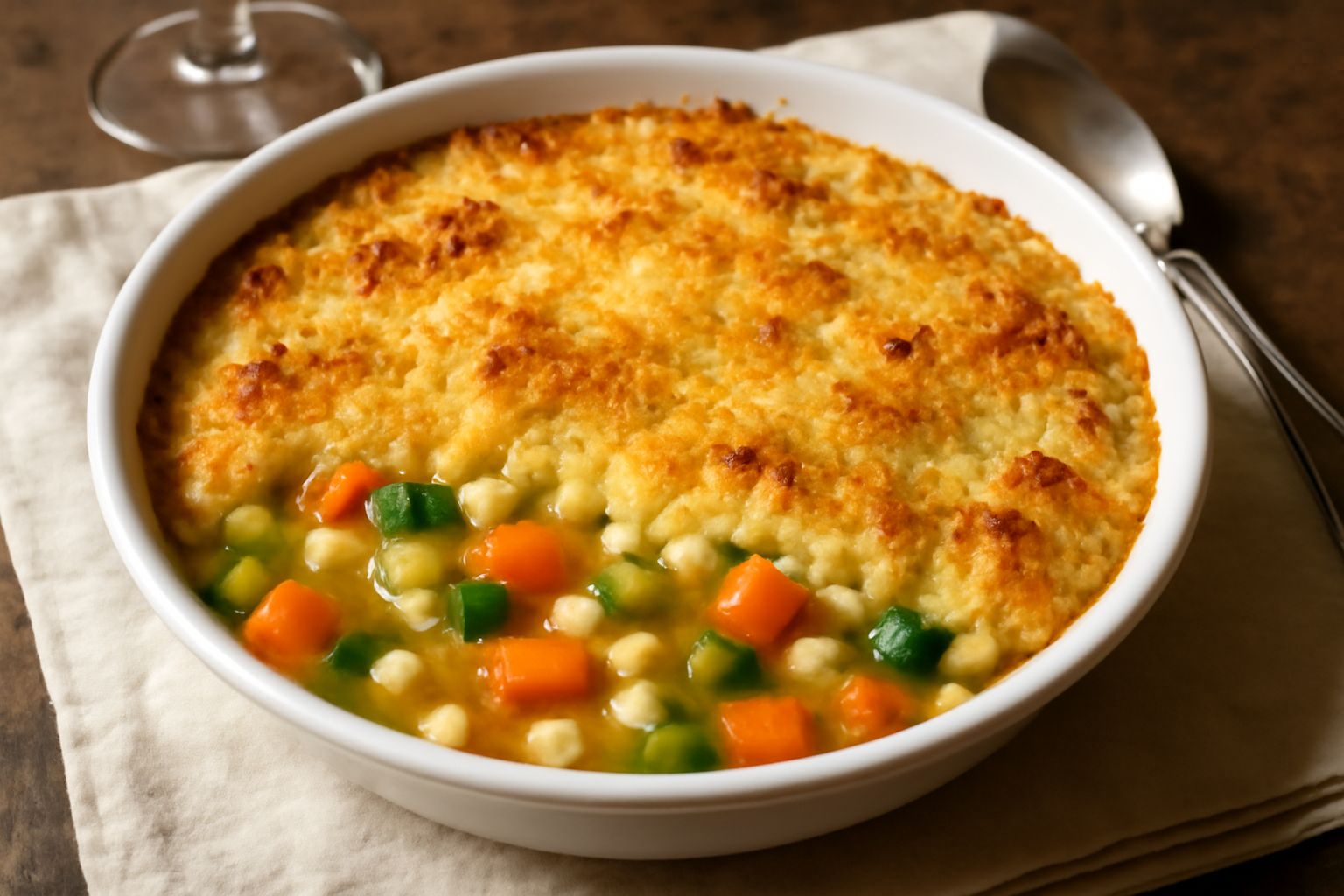 Minestra salata gratinata