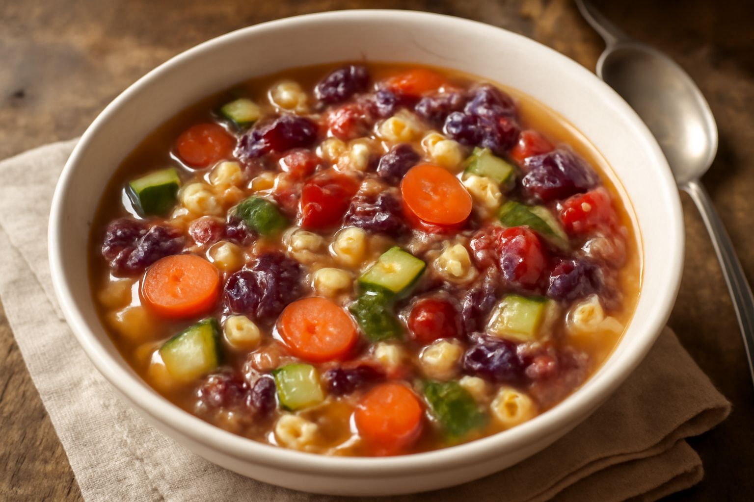 Minestrone di verdure avanzate