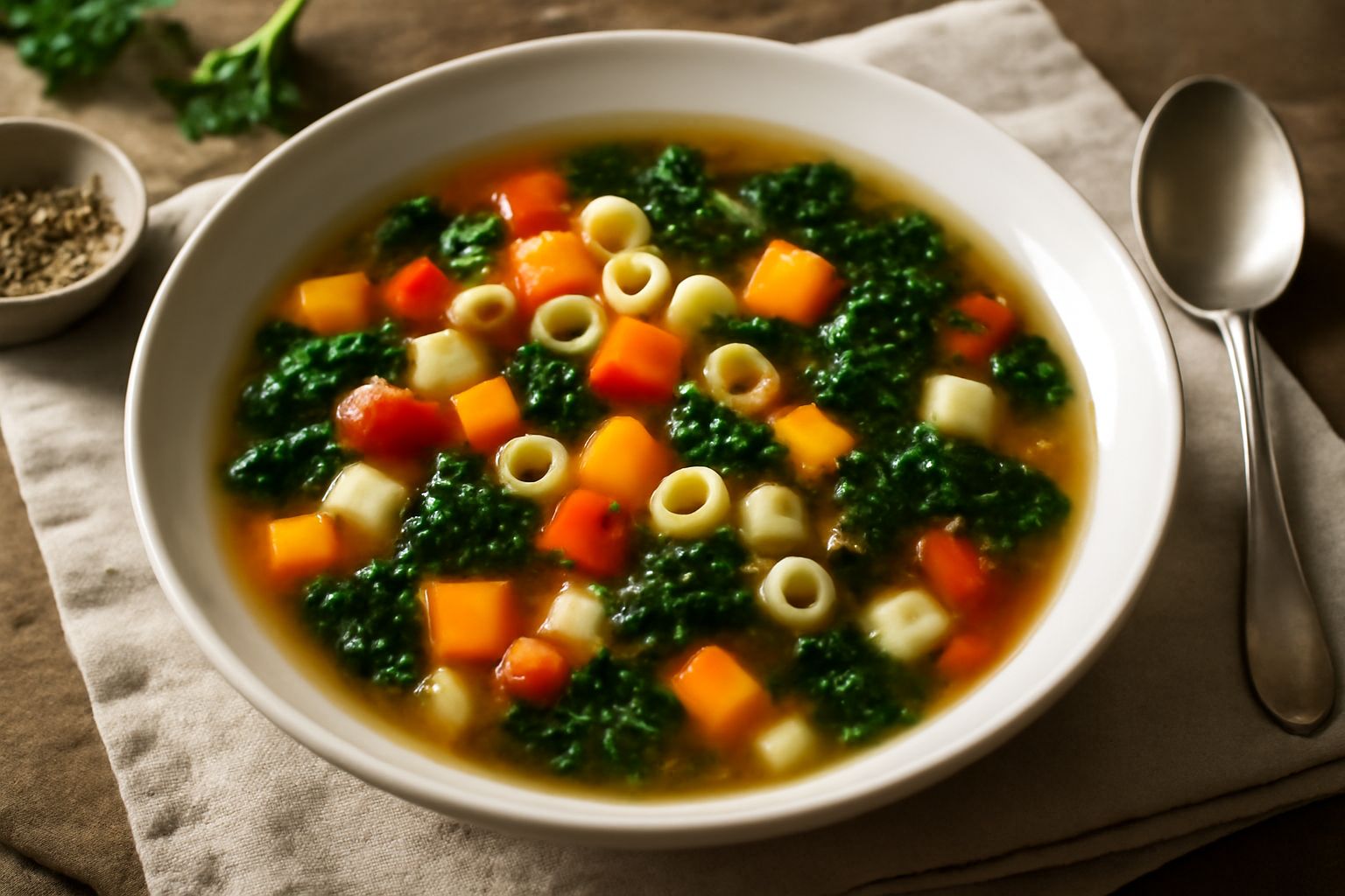 Minestrone di verdure di stagione