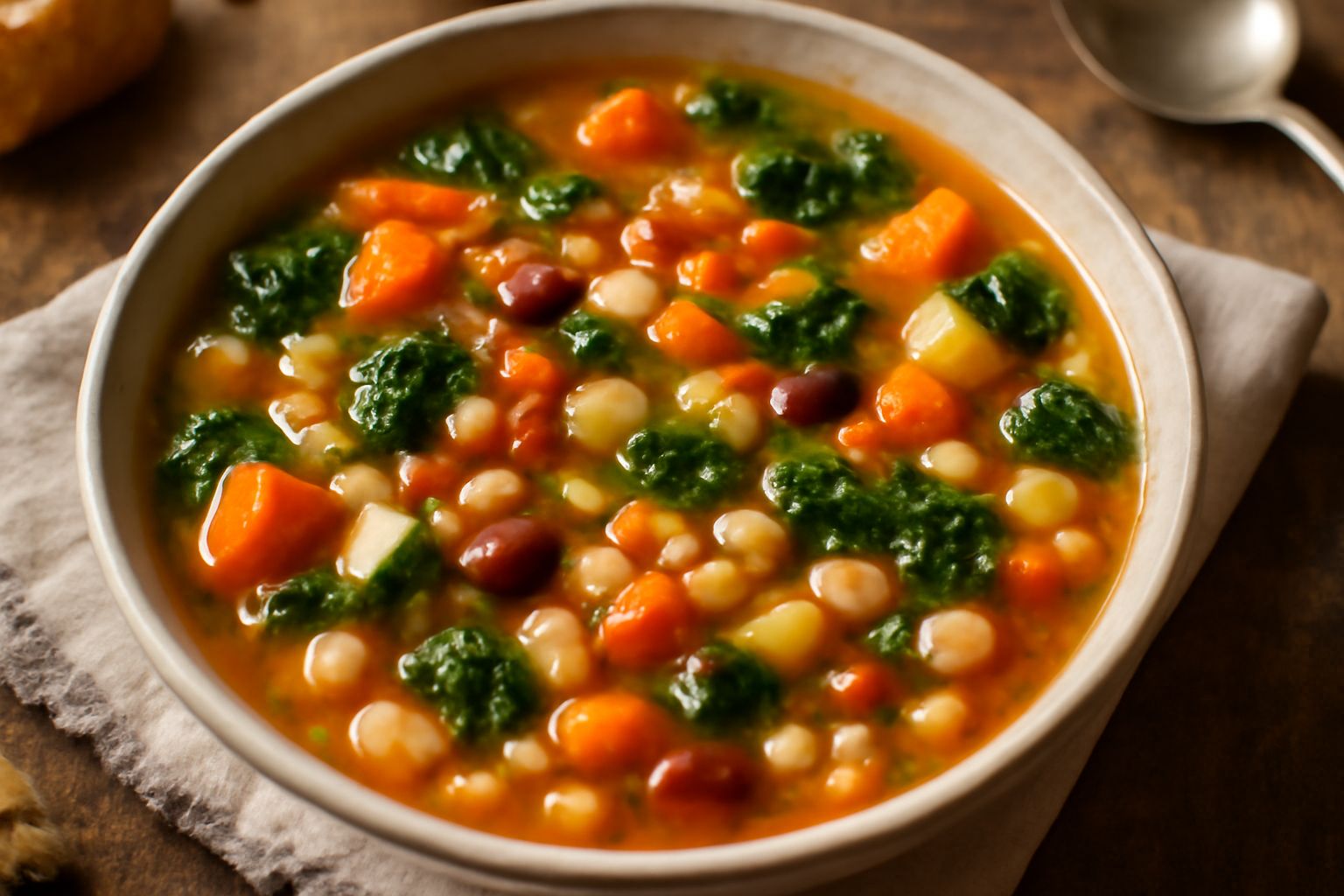 Minestrone di verdure povere