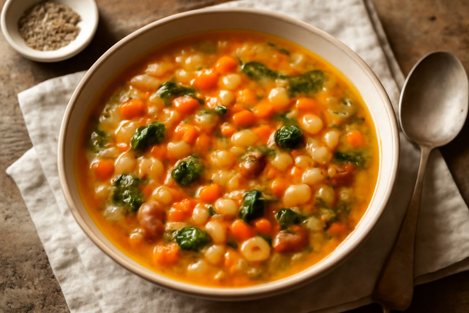 Minestrone invernale di avanzi