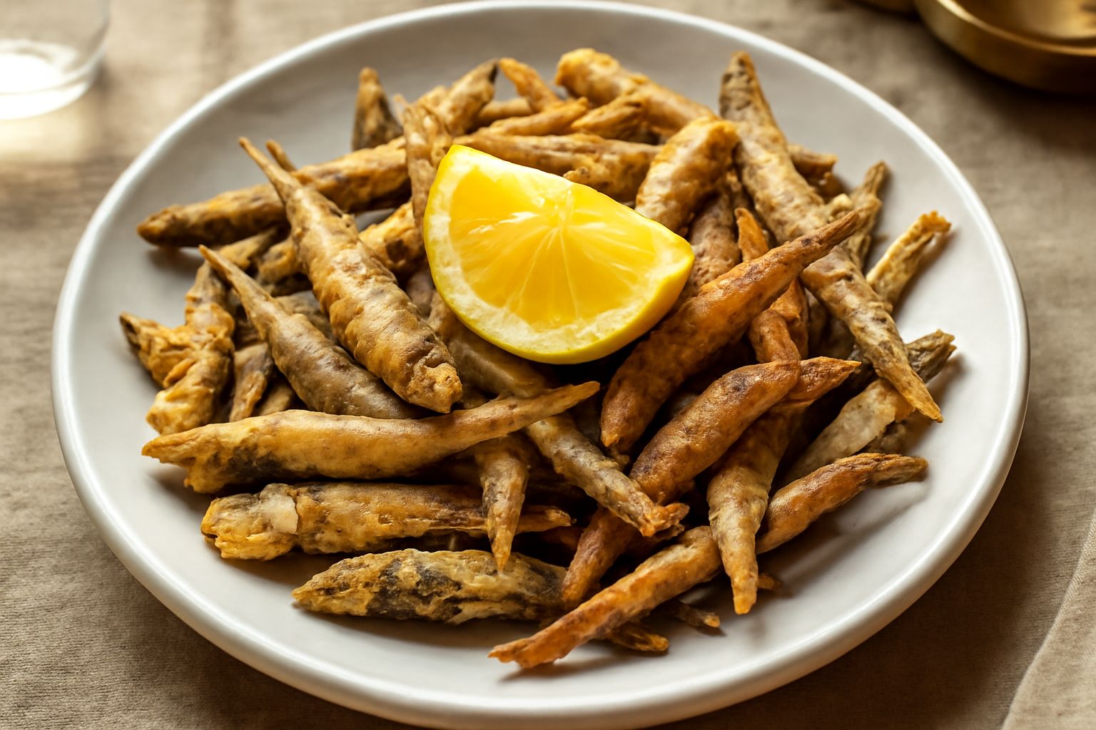 Misticanza di pesce fritto