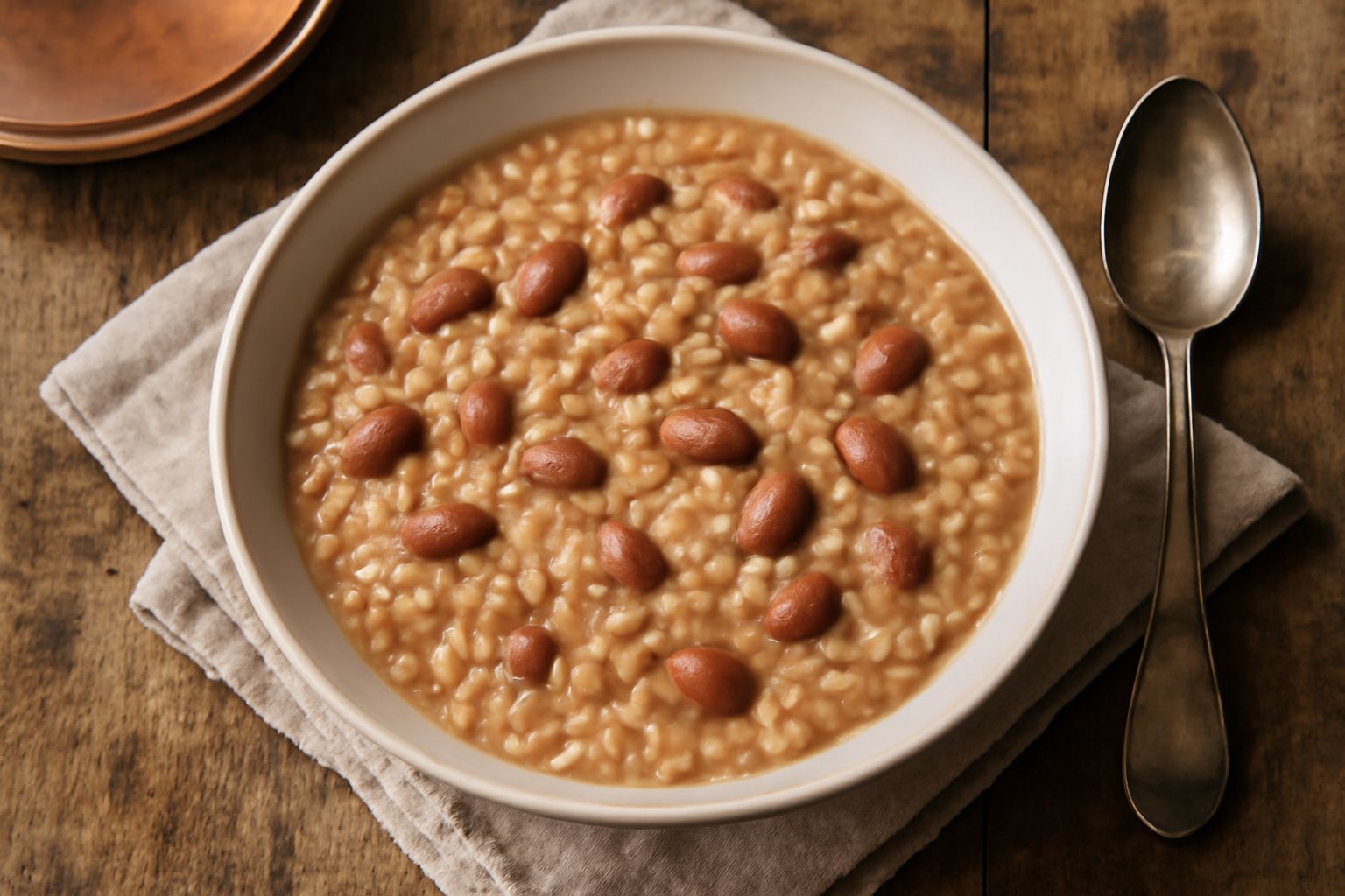 Mistra d'orzo e fasoi