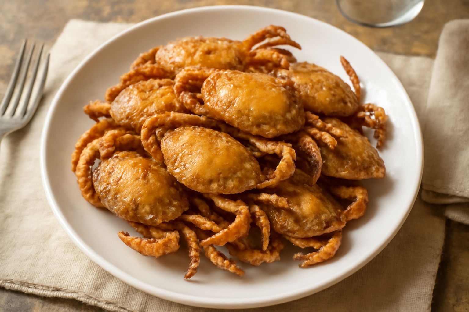 Moeche fritte: croccanti fuori e succose dentro, ricche di calcio per ossa forti