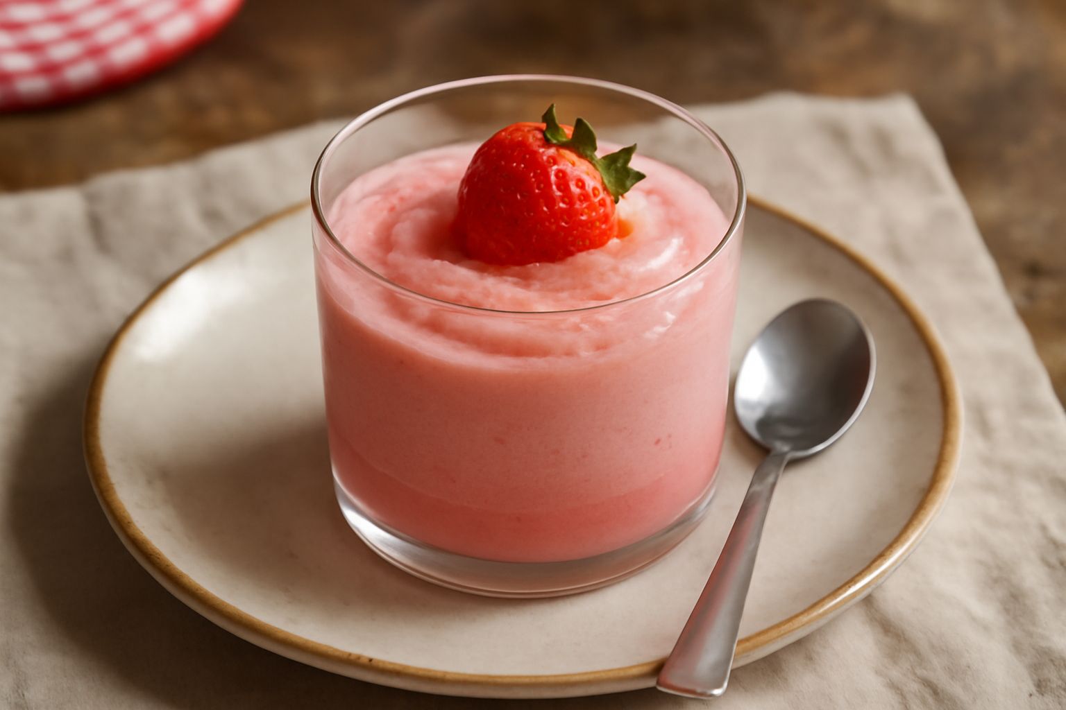 Mousse di fragola