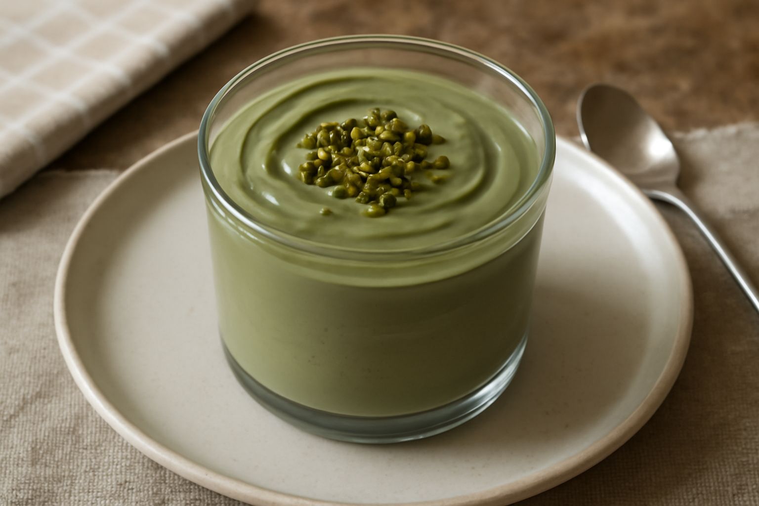 Mousse di pistacchio