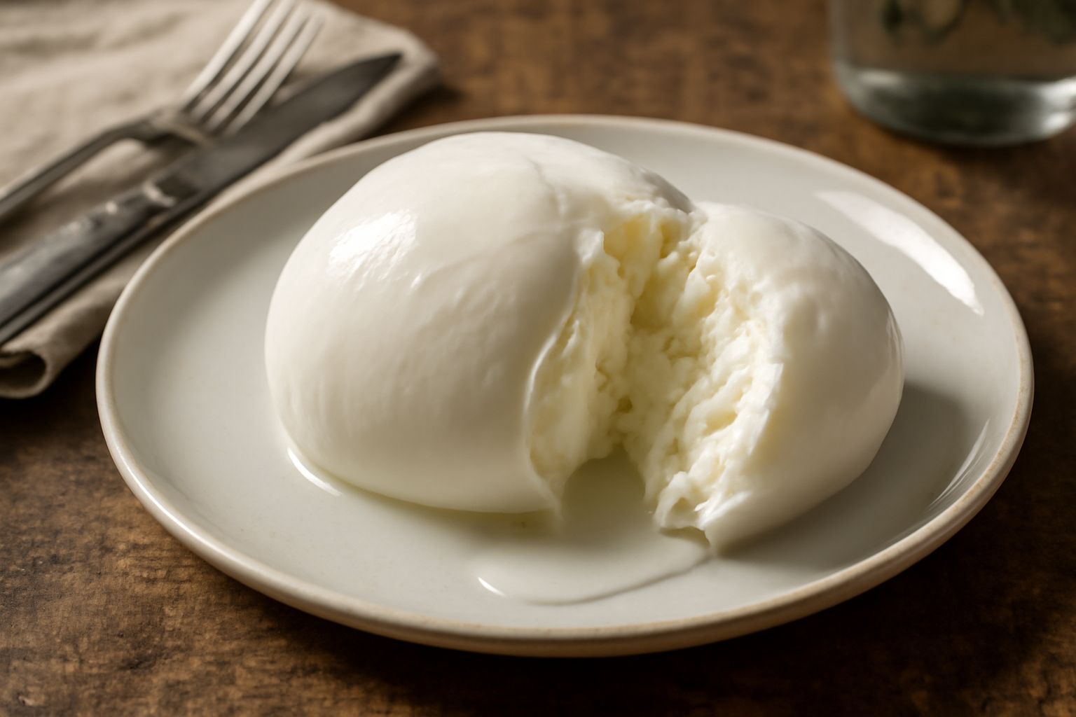 Mozzarella di bufala fresca