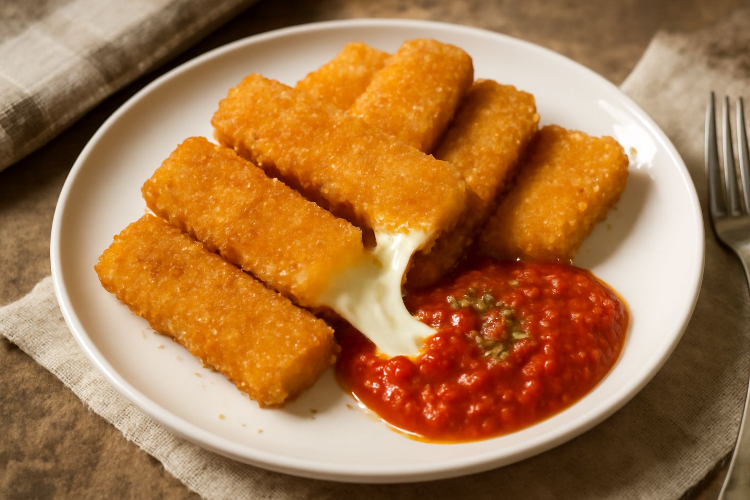 Mozzarella fritta
