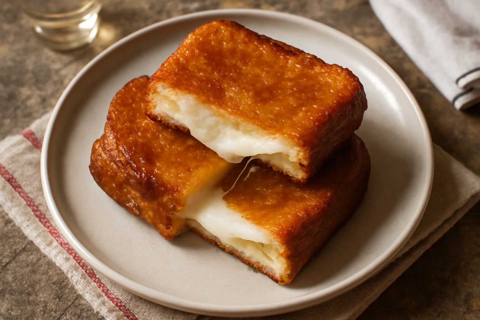 Mozzarella in carrozza fritta