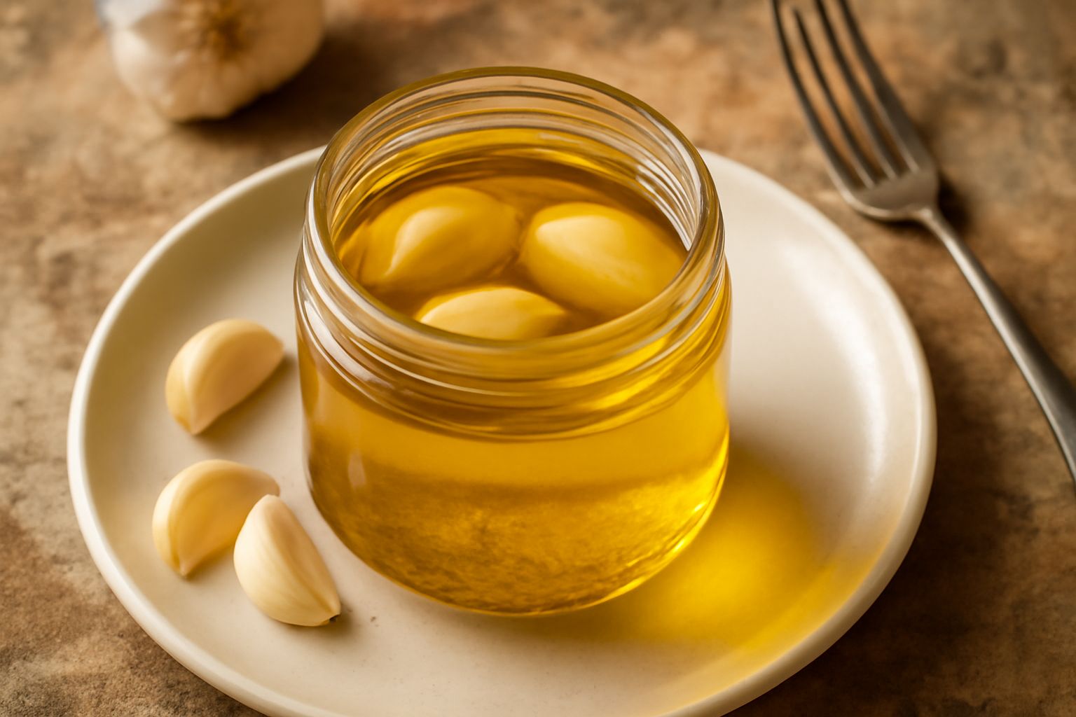 Olio all'aglio