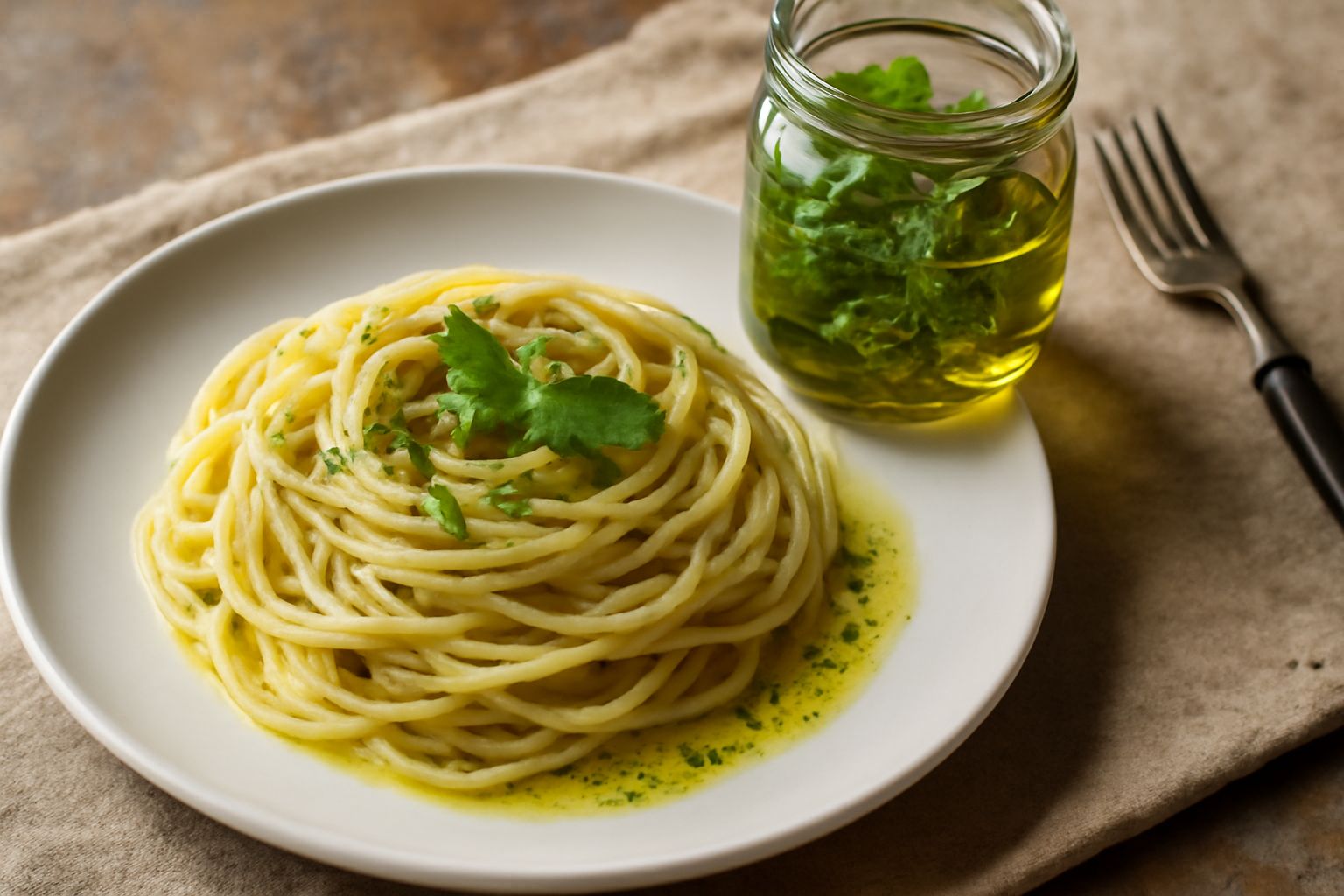Olio alle erbe aromatiche