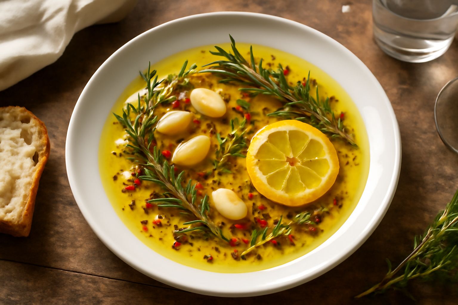 Olio d'oliva infuso