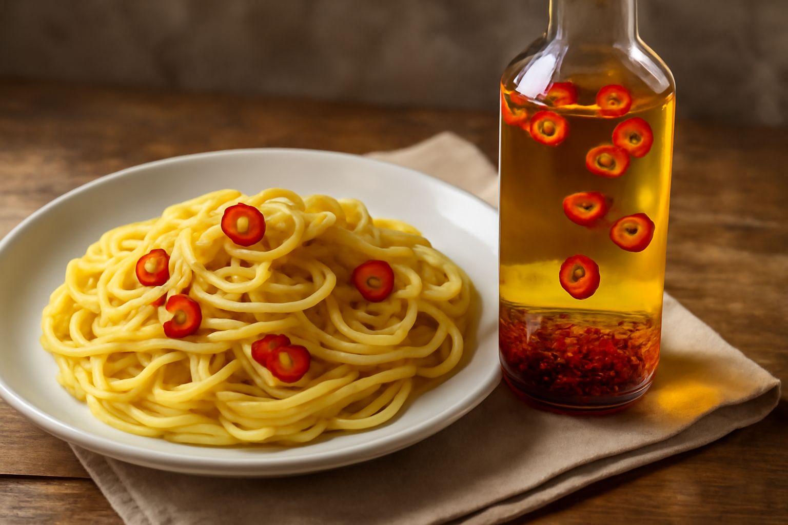 Olio e peperoncino