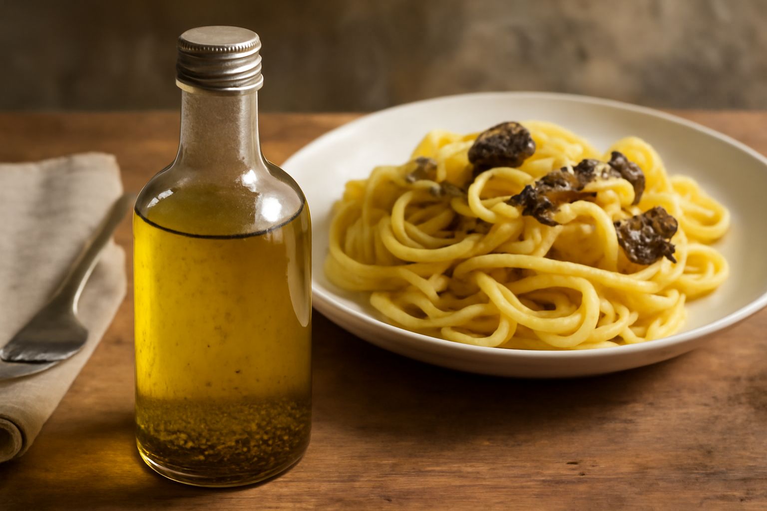 Olio infuso al tartufo