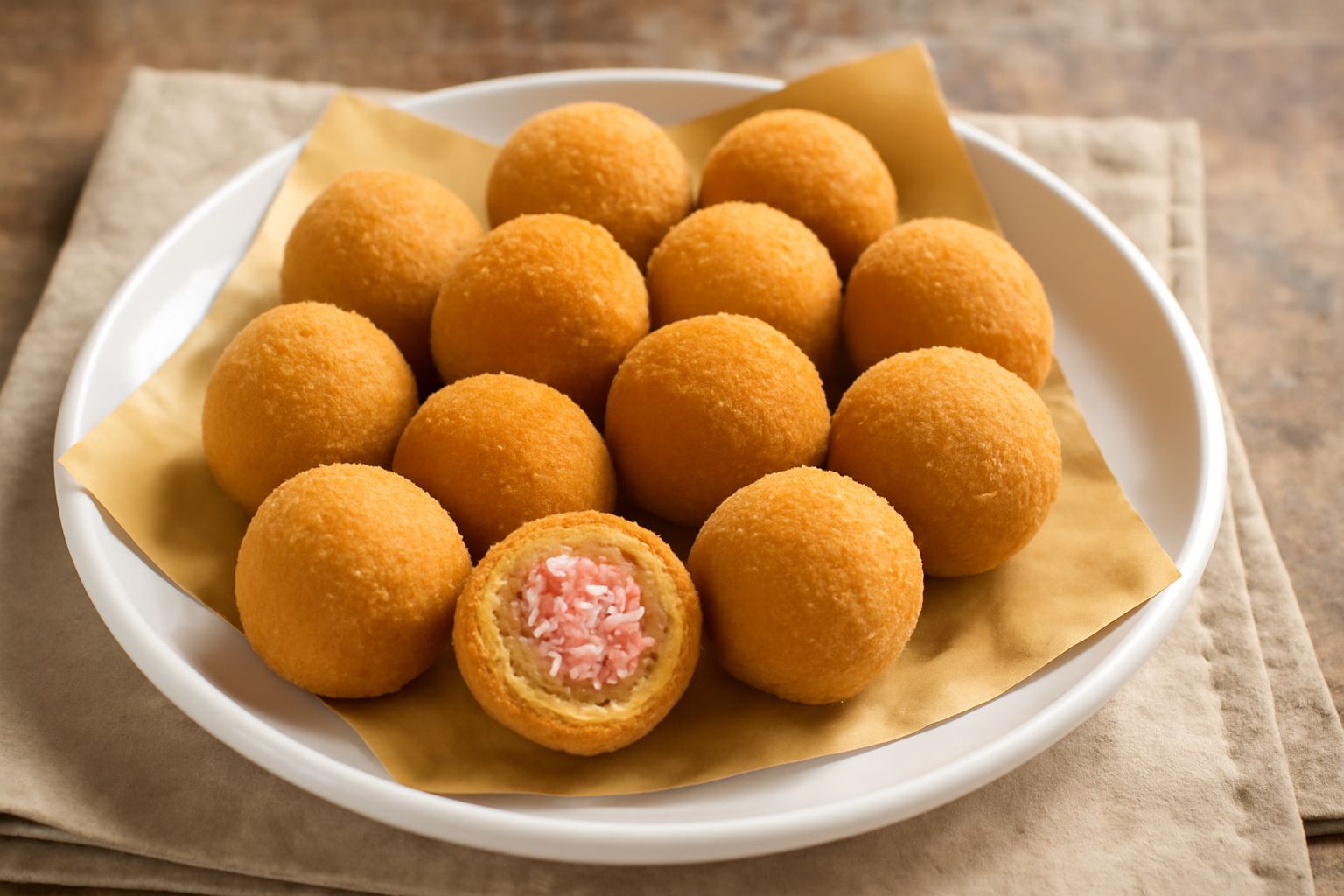 Olive all'ascolana fritte