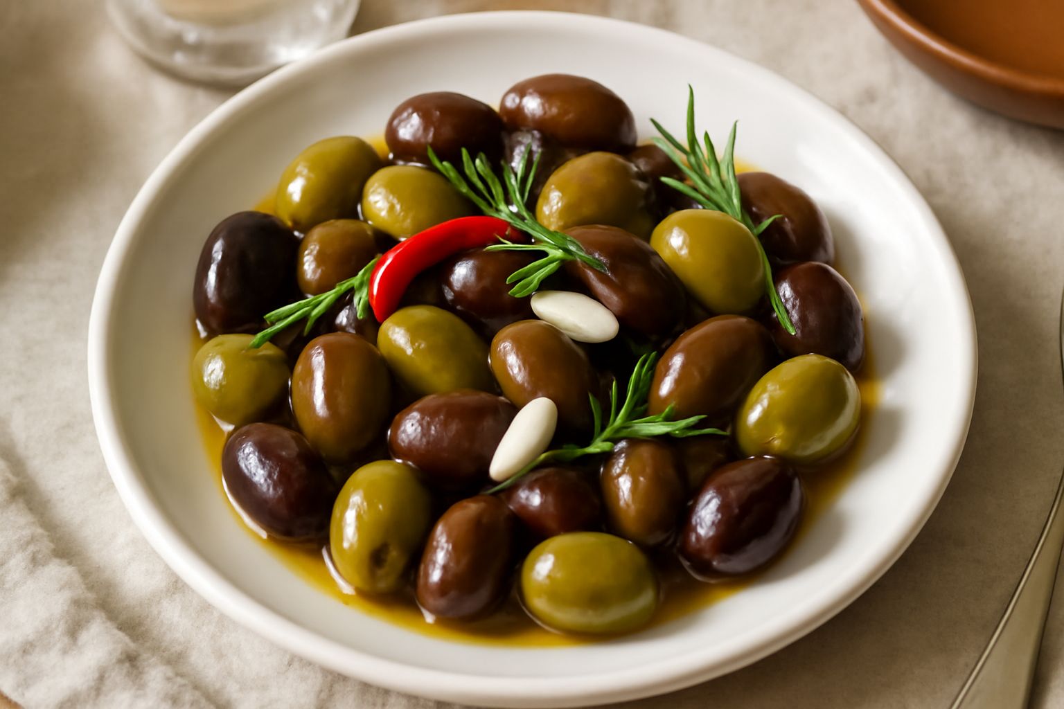 Olive condite