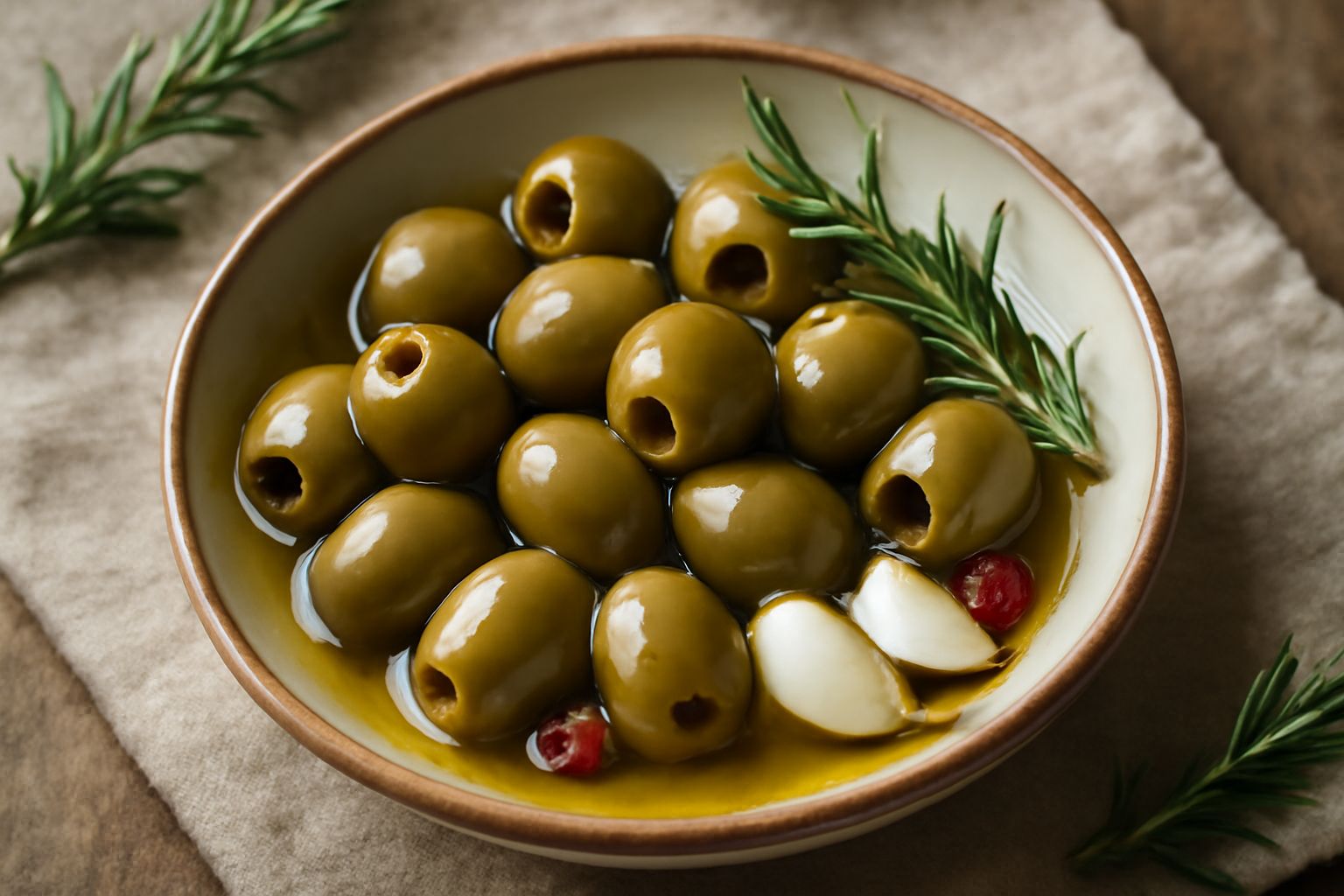 Olive denocciolate sott'olio