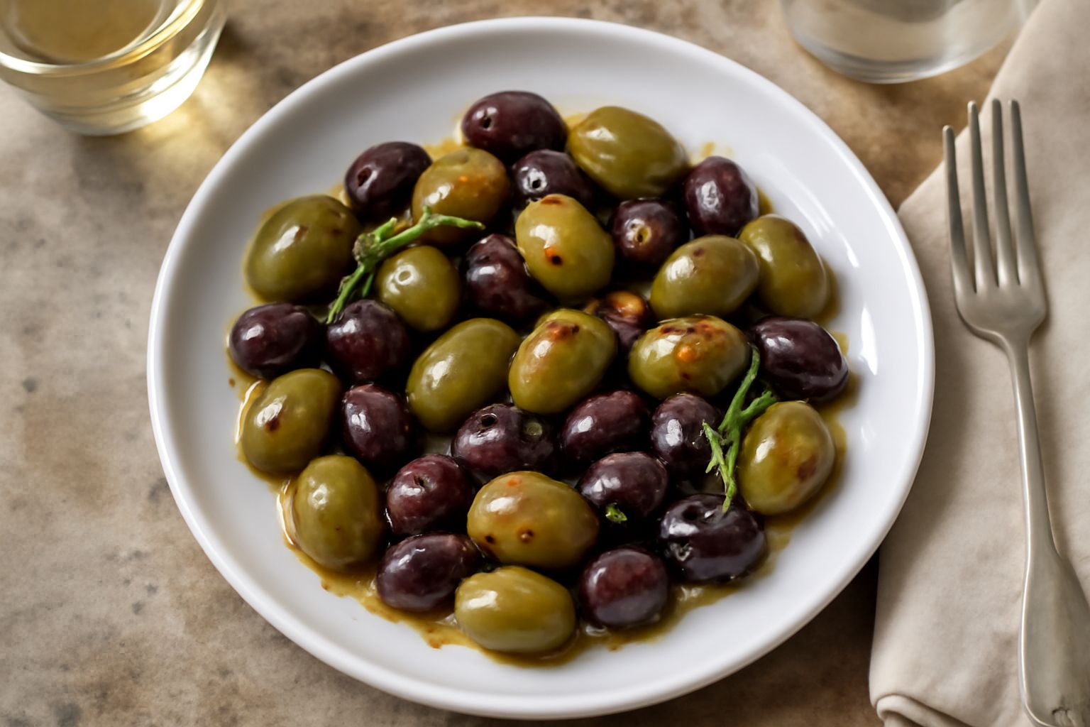 Olive marinate: croccanti e salate, rinfrescano il palato e nutrono con grassi benefici