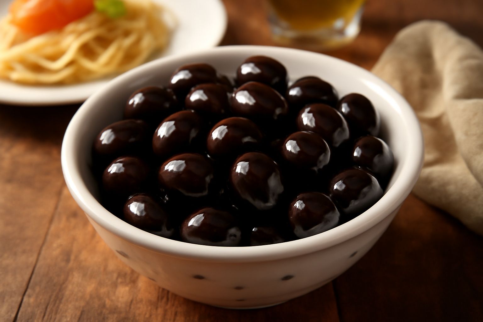 Olive nere conservate