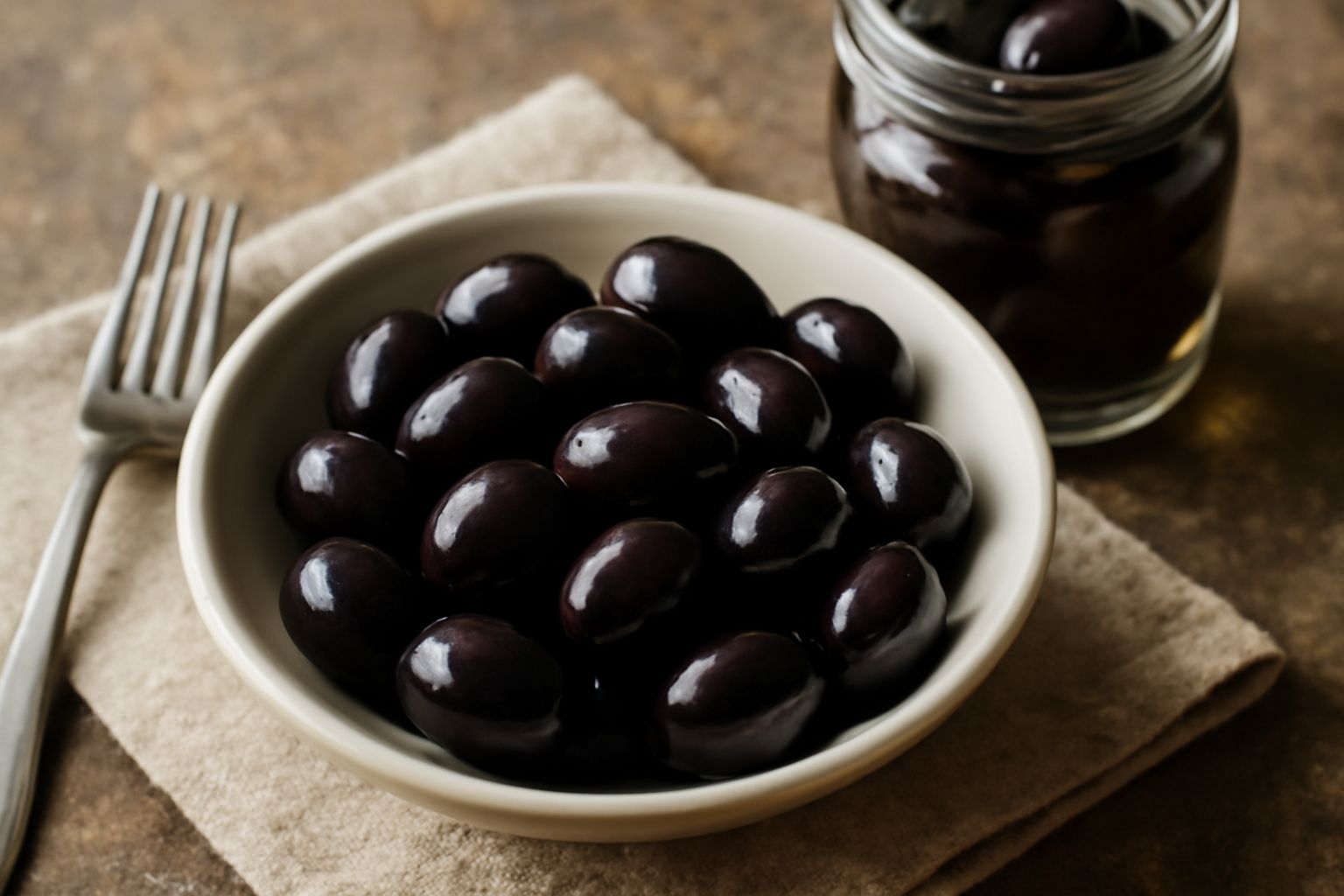 Olive nere in salamoia