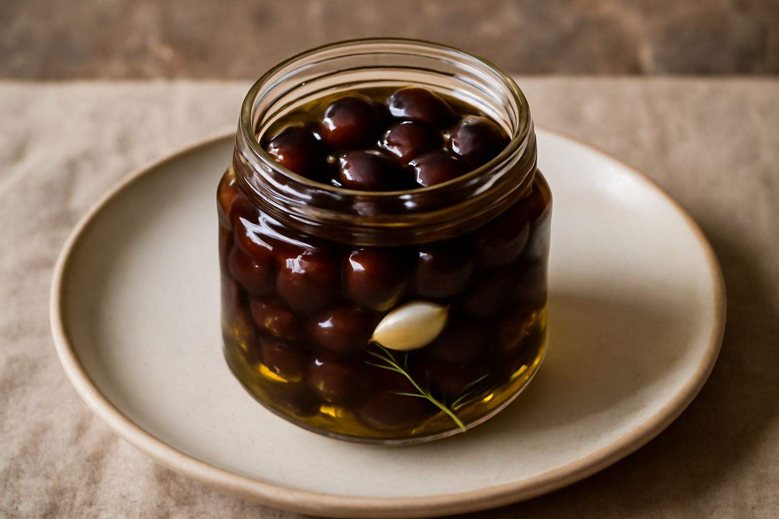 Olive taggiasche sott'olio